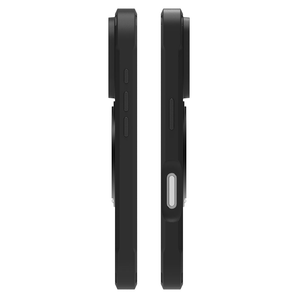 【予約製品】for iPhone [GRAV Solid UNLIMITED MagStand] マグネット吸着式アクセサリー対応 超精密設計 耐衝撃5M リングスタンド付きハイブリッドケース