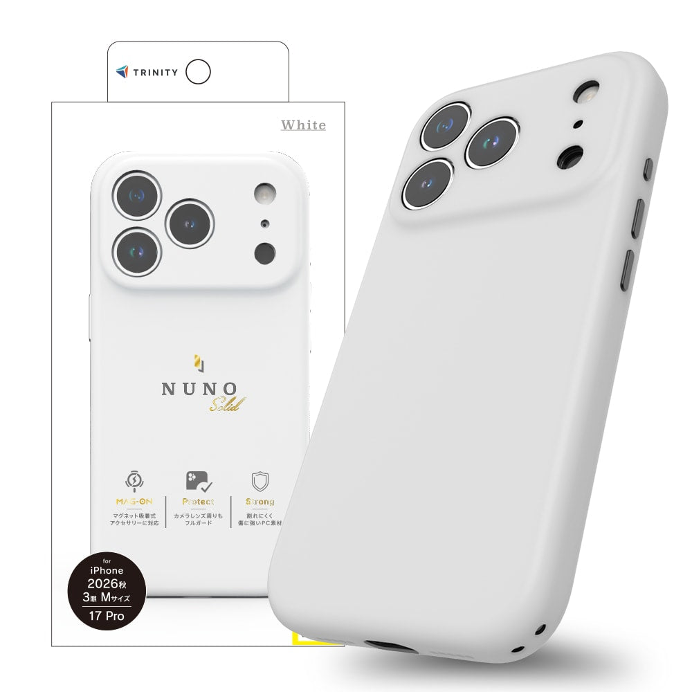 【予約製品】for iPhone [NUNO] マグネット吸着式アクセサリー対応 背面シリコンレザーケース