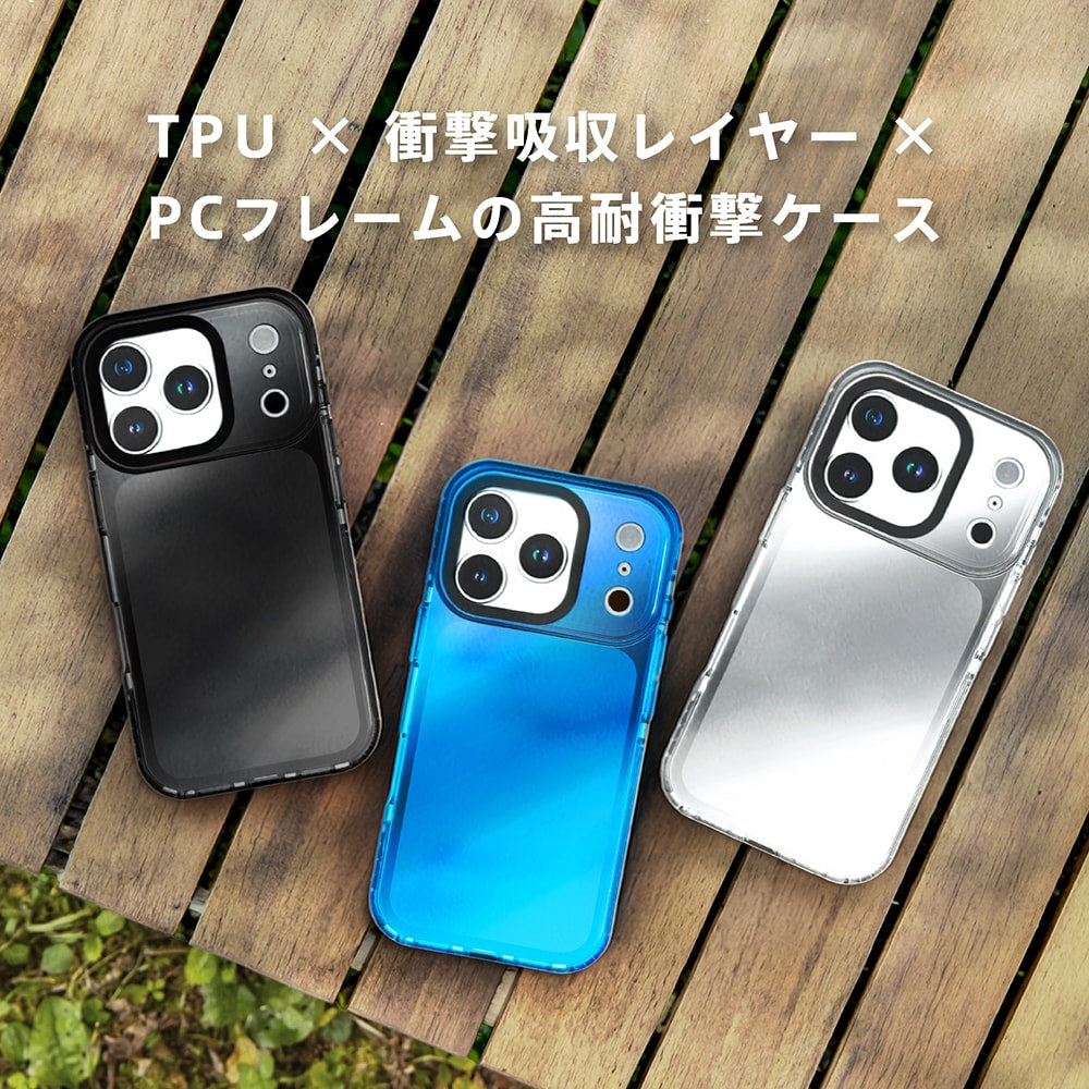 for iPhone [Deferim] 耐衝撃フレーム内蔵 TPUケース｜スマホケース