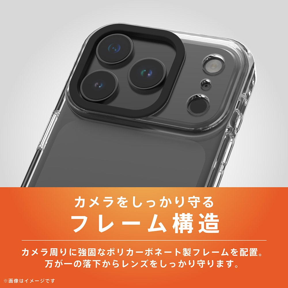 for iPhone [Deferim] 耐衝撃フレーム内蔵 TPUケース｜スマホケース