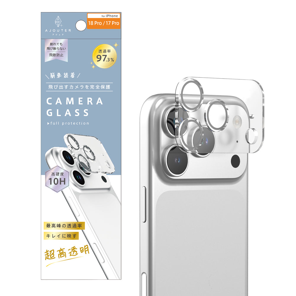for iPhone [PicPro] カメラレンズ保護ガラス