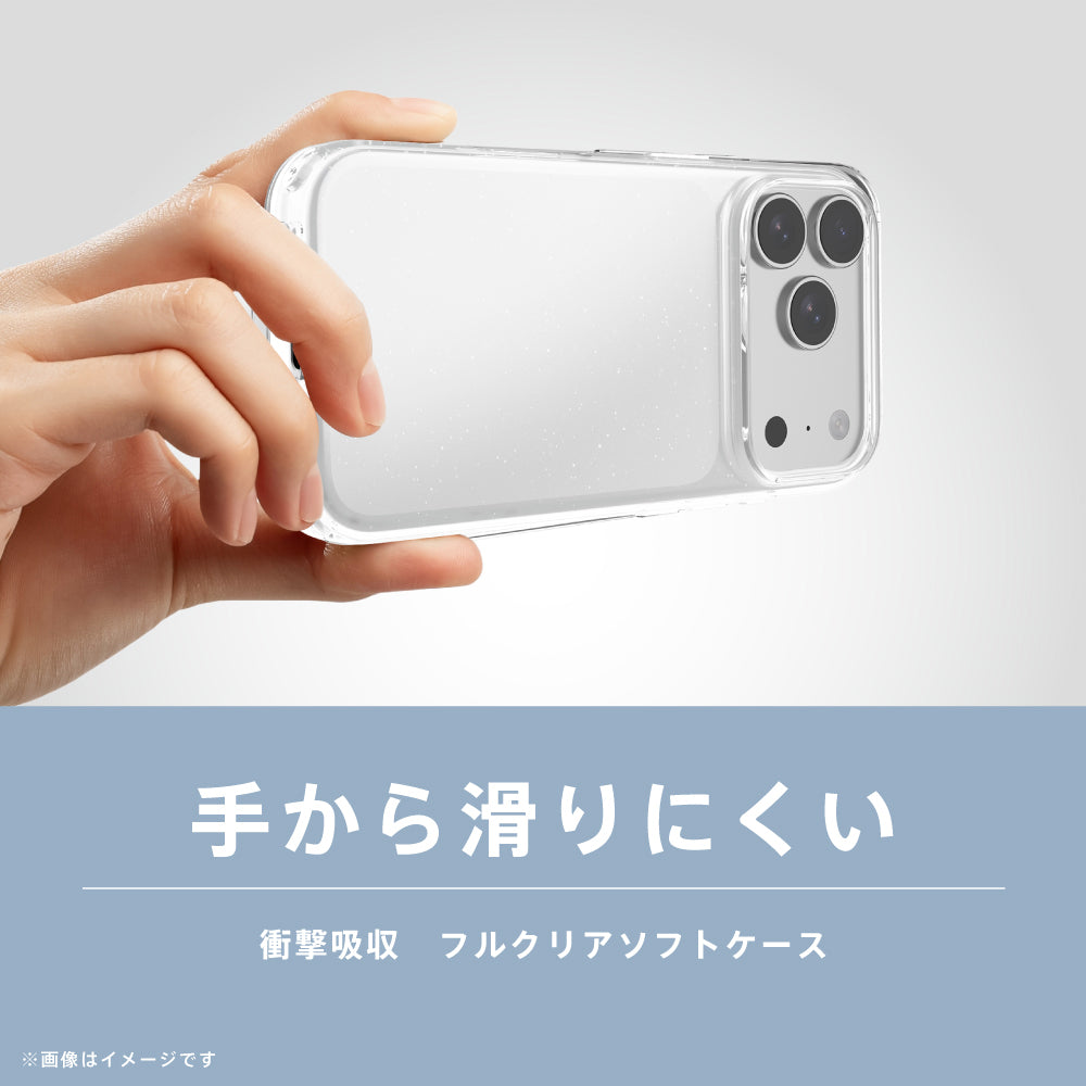 for iPhone [Aegis] ラメ入りTPUケース
