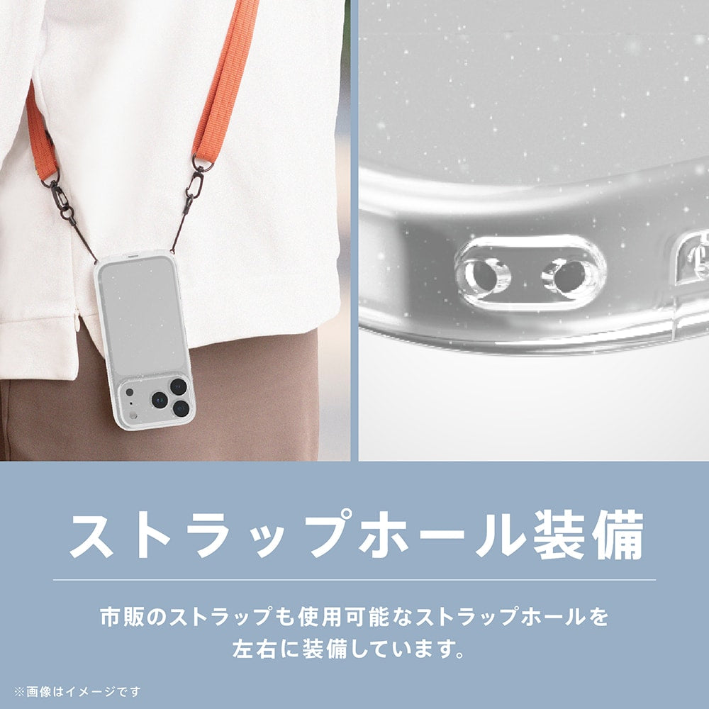 【予約製品】for iPhone [Aegis] ラメ入りフルカバーTPUケース