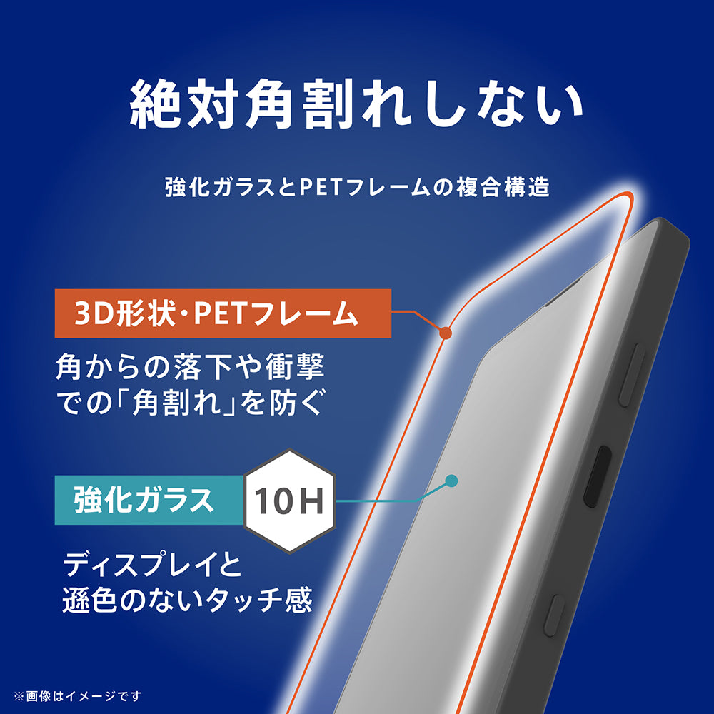 for Xperia [FLEX 3D] ゴリラガラス 複合フレームガラス｜スマホケース