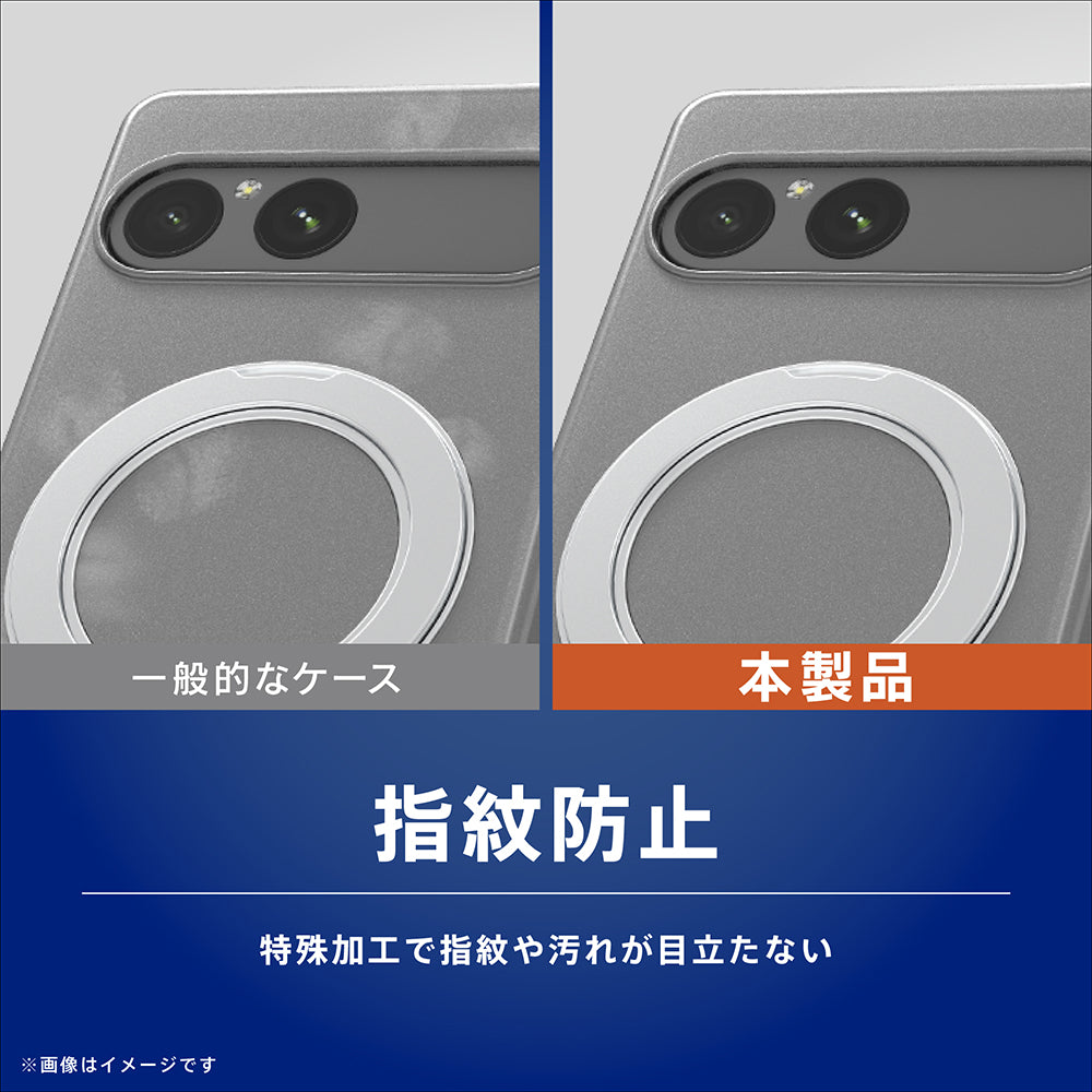 for Xperia [Silky Armor Defend Stand] リングスタンド付き超剛性シルキータッチハードケース