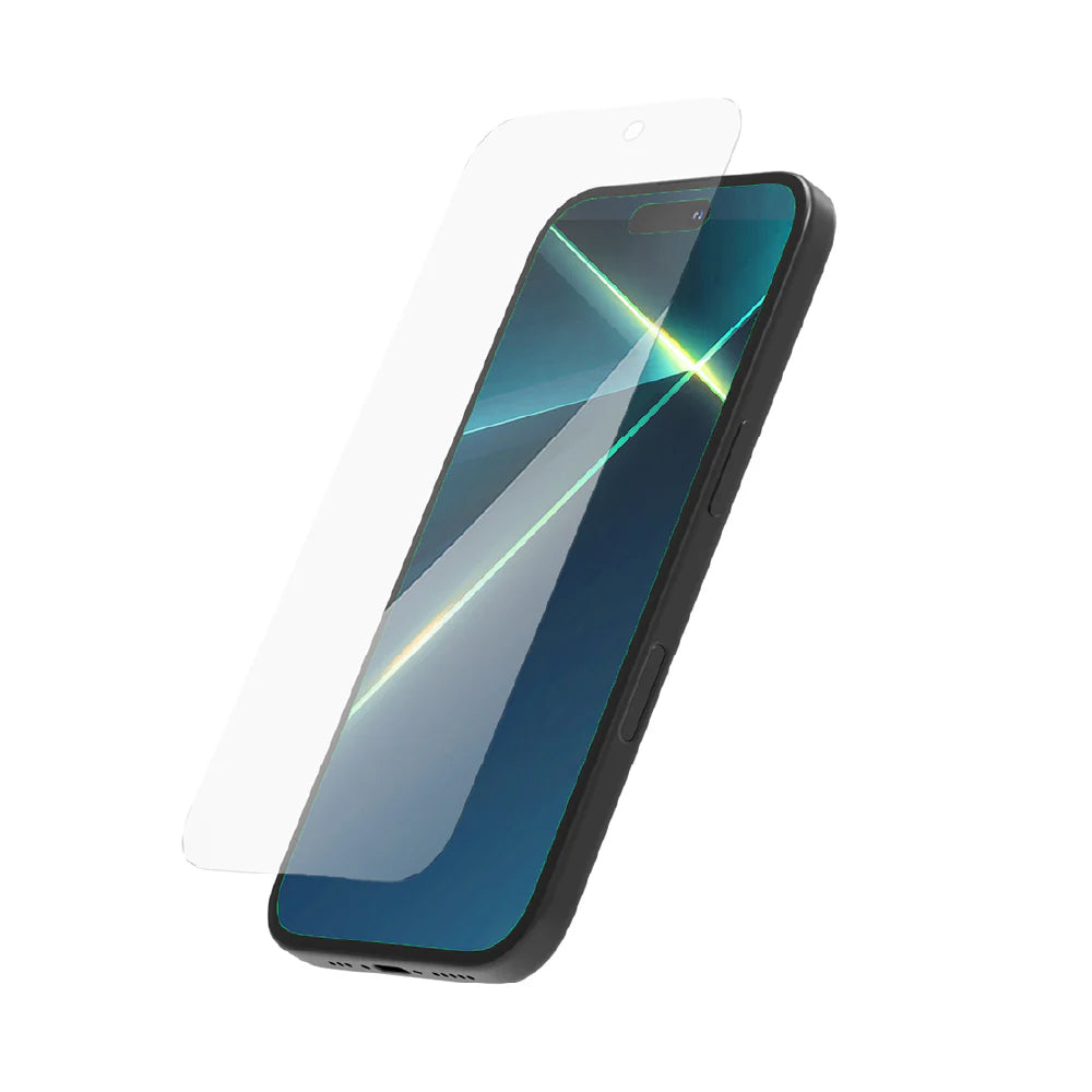 for iPhone ケースとの相性抜群 Dinorex 黄色くないブルーライト低減 画面保護強化ガラス エコパッケージ