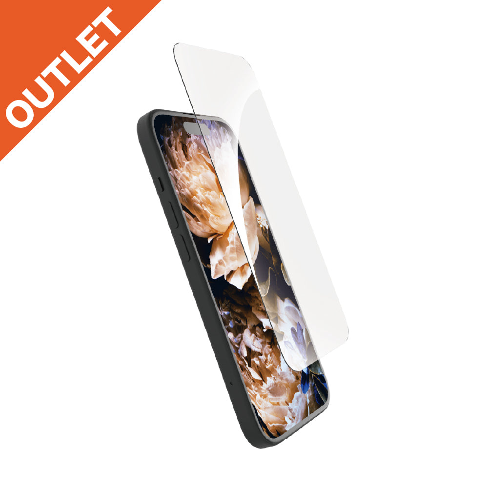 for iPhone [Toughness Glass] ケースとの相性抜群 超耐衝撃 高透明 画面保護強化ガラス エコパッケージ