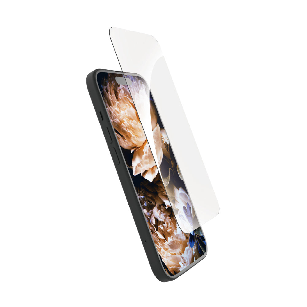 for iPhone [Toughness Glass] ケースとの相性抜群 超耐衝撃 高透明 画面保護強化ガラス エコパッケージ